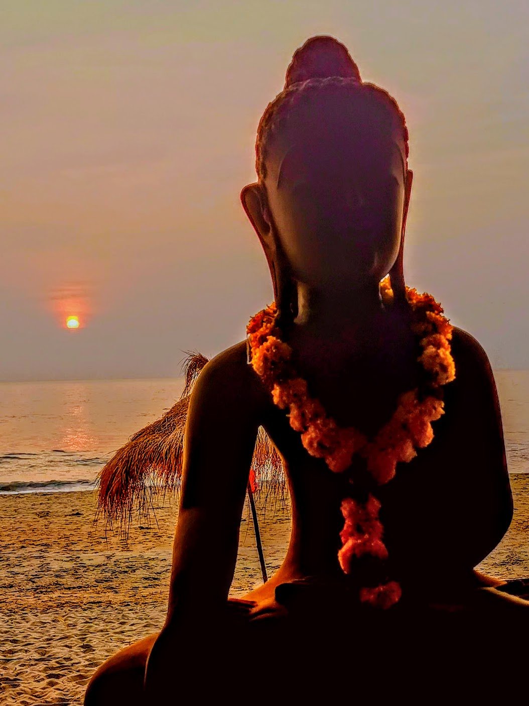 buddah statue ved patnem beach