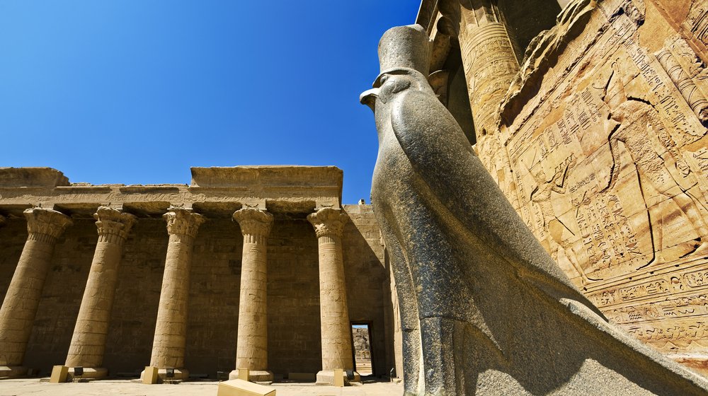 The Temple of Horus (also known as the Temple of Edfu