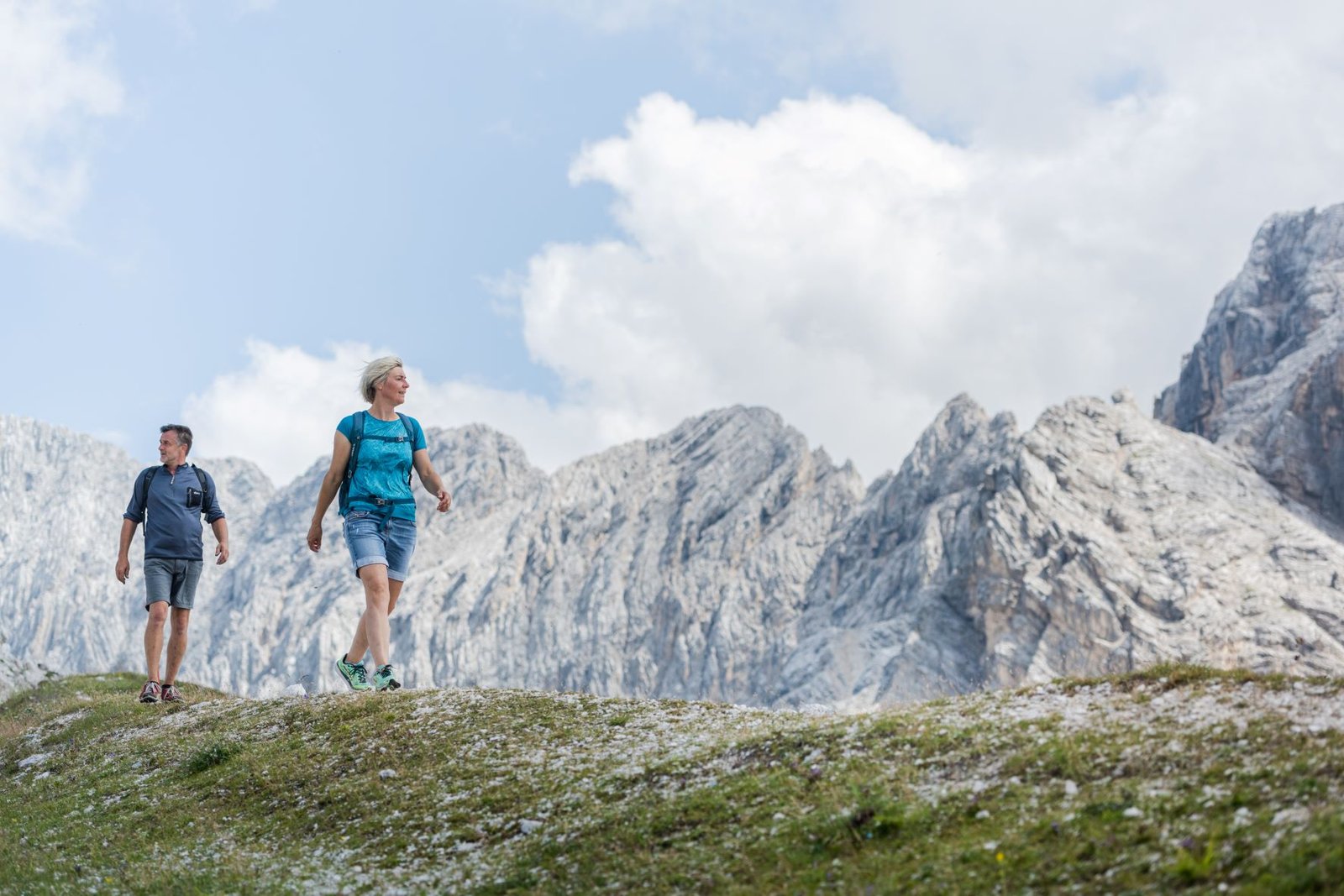 fottur i Dolomittene