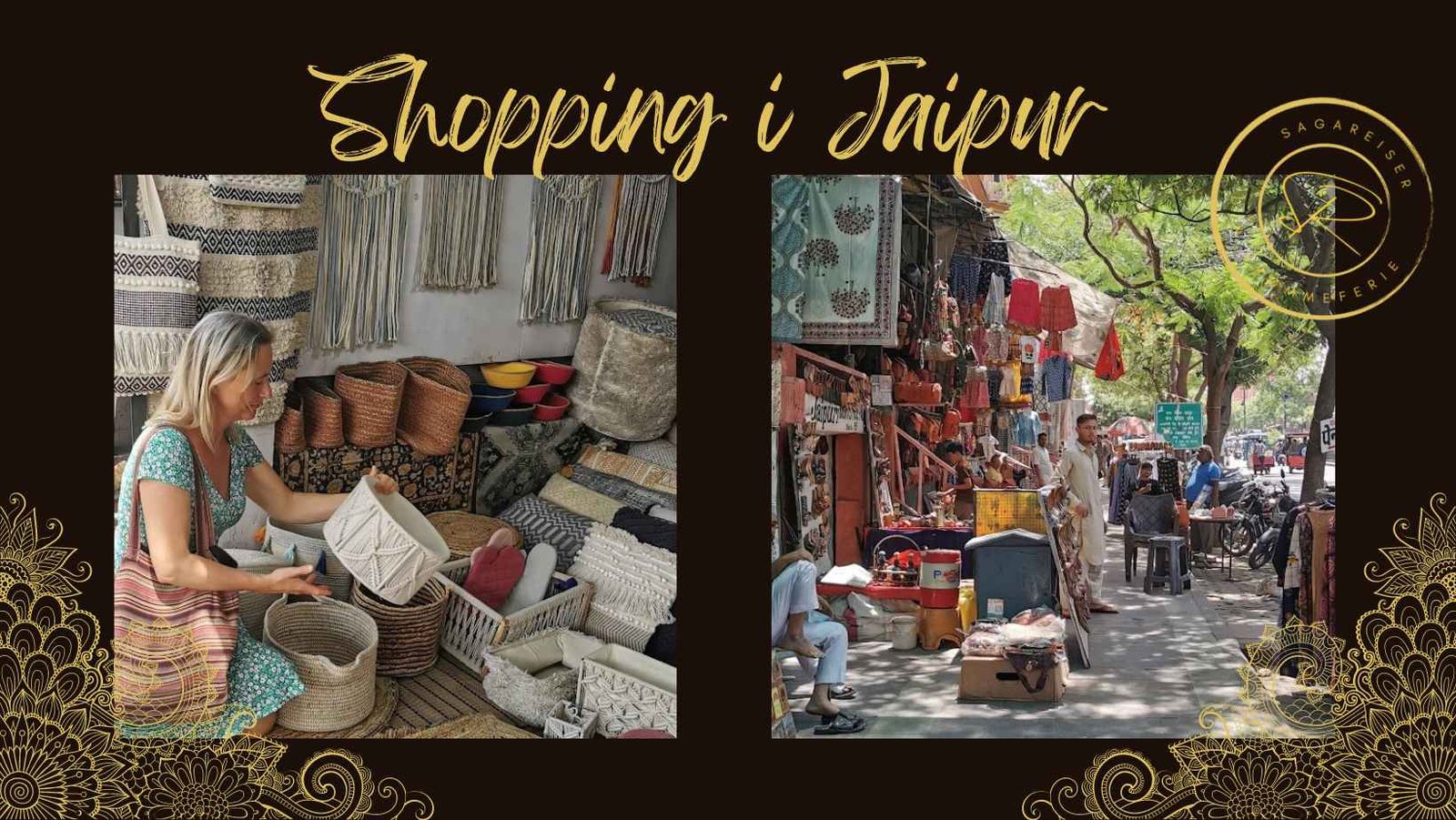 Bli Med Til India 2024 SagaReiser   Shopping I Jaipur India Marked 