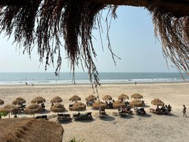 nydelig strand ved Barefoot luxury boutique hotel