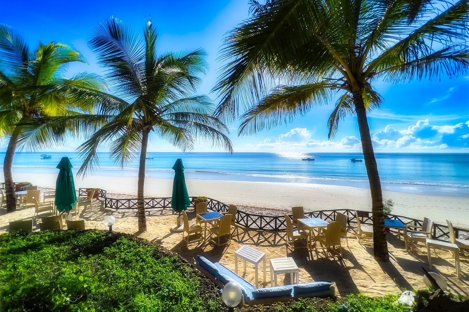 Boutique Hotel Asha Diani Beach Kenya beach