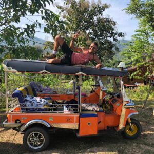 TucTuc tur fra Chiang Mai SagaReiser