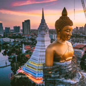 wat paknam Bangkok Thailand