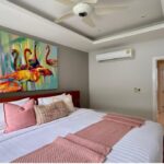 soverom 2 Townhouse med 3 soverom Koh Samui Thailand.